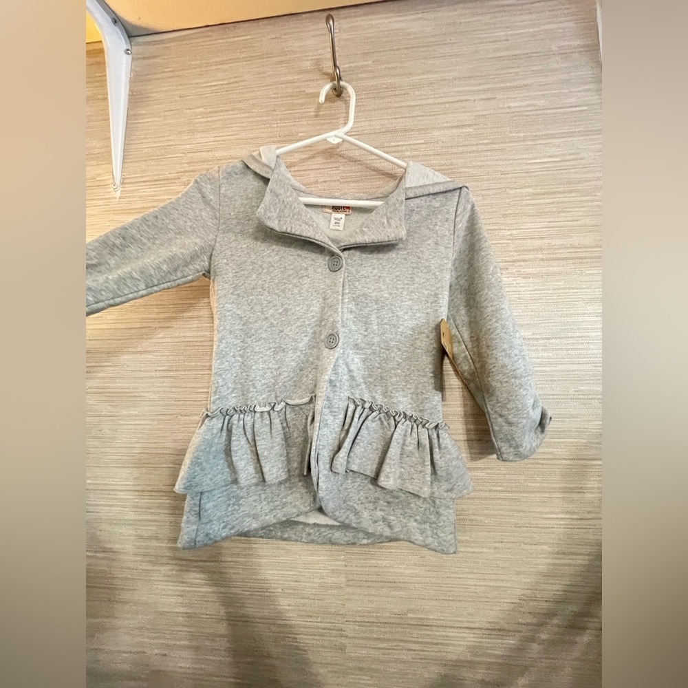 NWT Stylish Gray Kids Top